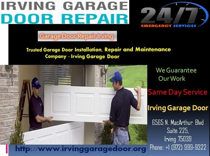 New Residential Garage Door Installation 75039