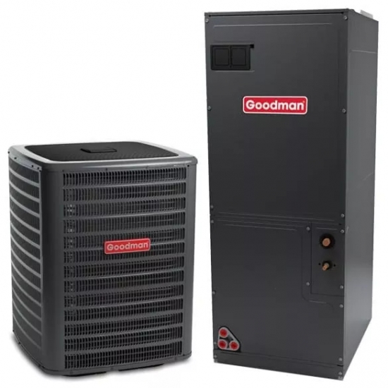 Goodman 2.5 Ton 16 SEER 30000 BTU Heat Pump AC Sys