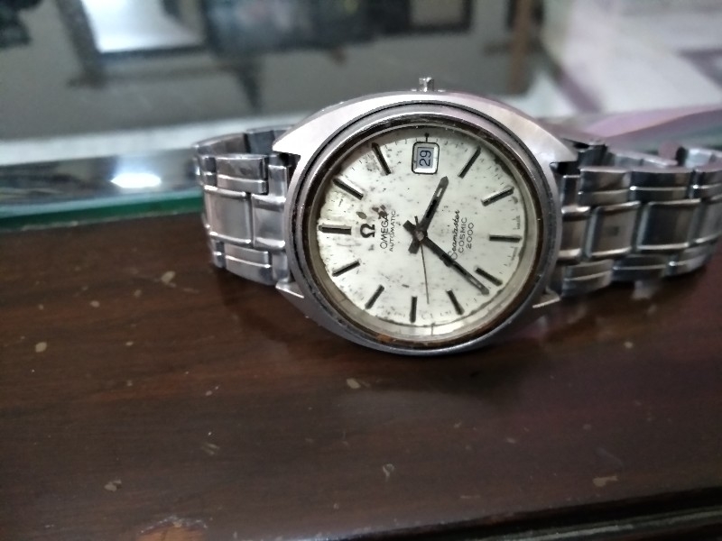 Antique Omega Seamaster watch .40 yrs old.running
