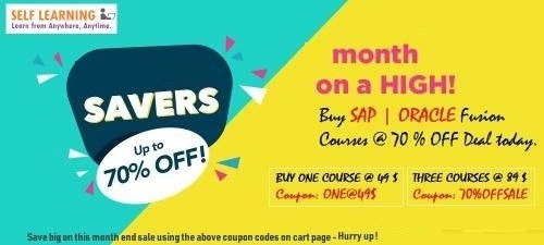  BUY SAP Courses @ 70 % OFF  