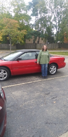 1998 Chrysler Seabring Convertible. 58000 miles