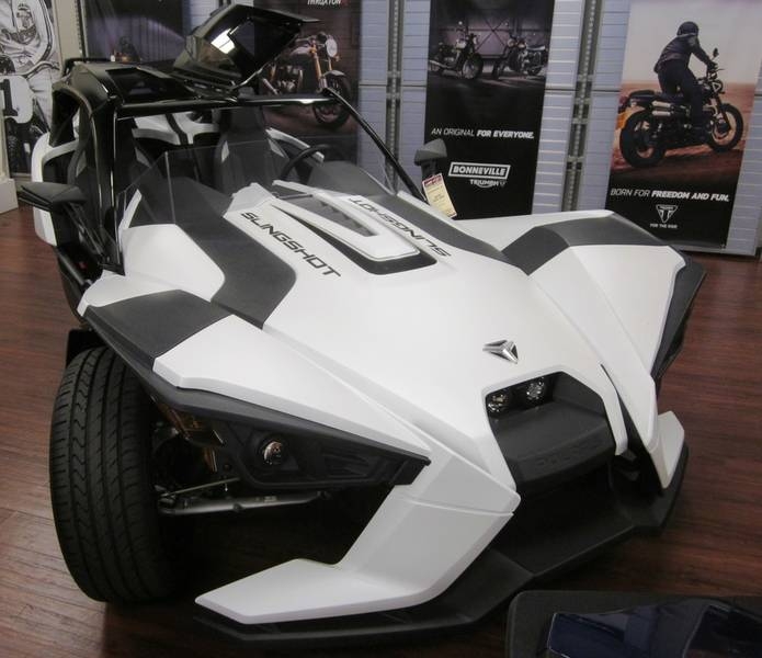 2018 Polaris Slingshot SLR WHITE 