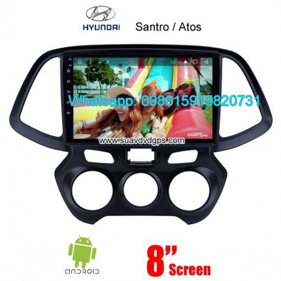 Hyundai Santro Atos Car Audio Radio Android WIFI 