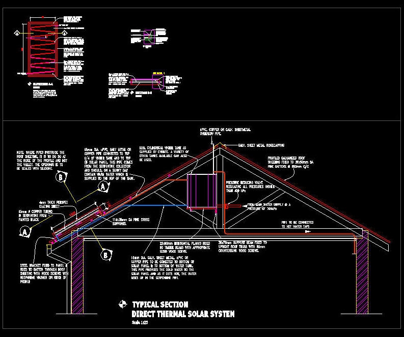 Revit Solar -Auto Cad drafting