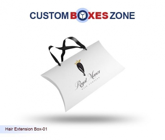 Custom Hair Extension Packaging Boxes