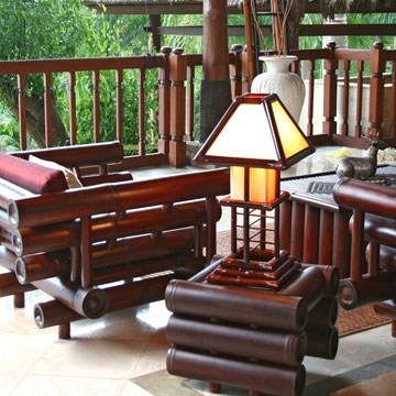Bamboo Couch (Indonesian Decor)
