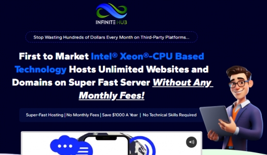 Infinite Hub - World&#039;s First 4-in-1 Hosting Soluti