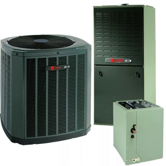 Trane 2 Ton 18 SEER2 V/S 80% Gas System