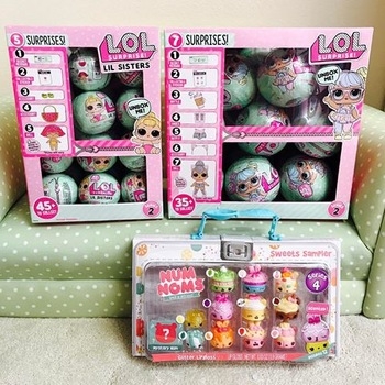 MGA Original FULL BOX of 18 DOLLS BALLS SERIES 2 L