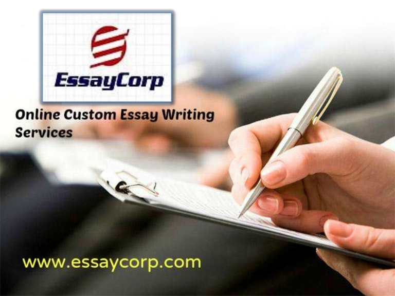 ESSAY WRITING SERVICES