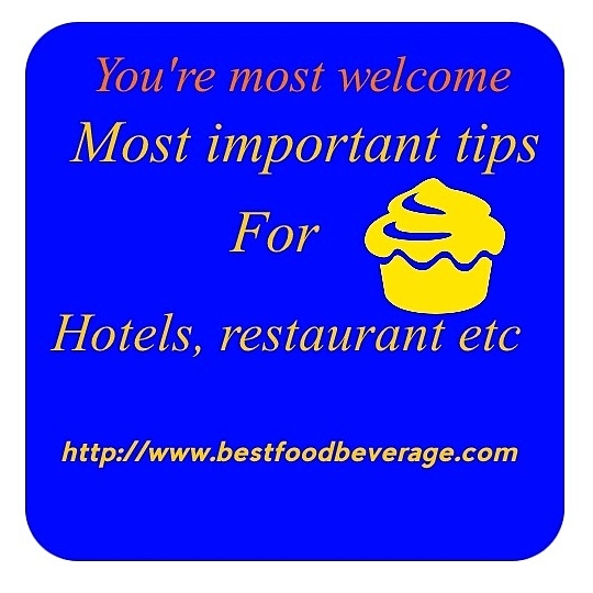 Some Best food beverage tips