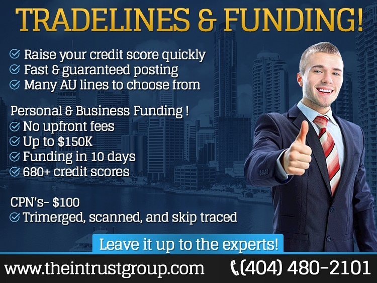 Tradelines and Funding