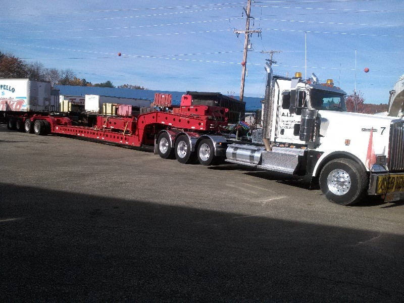 Lowboy Beam Trailer